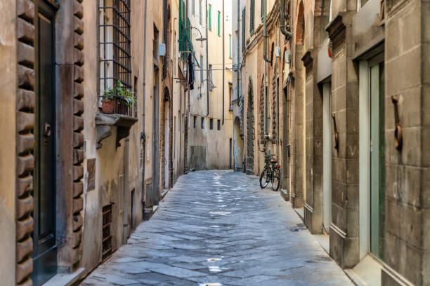 istock Street in Lucca, Italy 1439862657