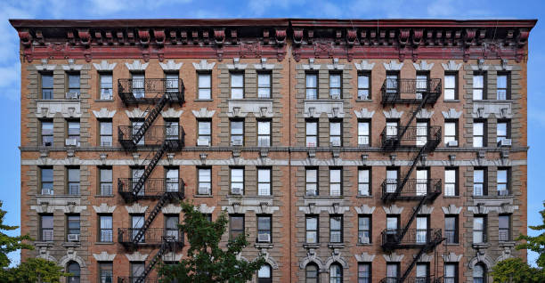 istock Old fashioned New York City apartment building 1439892283