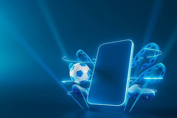 istock 3d football object design. realistic rendering. abstract futuristic background. 3d illustration. motion geometry concept. sport competition graphic. tournament game bet content. soccer ball element. 1439897020