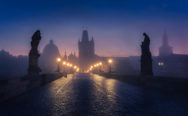 istock CHARLES BRIDGE AT SUNRISE, PRAGUE 1439929901