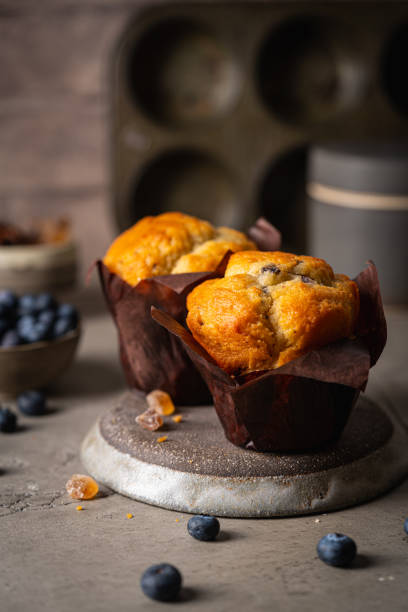 istock homemade muffin with blueberries 1439948545