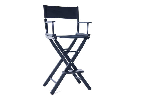 istock Director's chair on a white background 1439949874