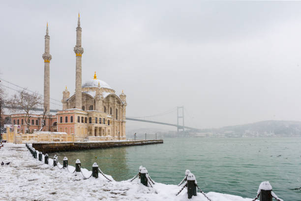 istock Snowy day in Istanbul. 1439950140