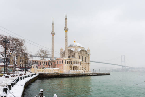 istock Snowy day in Istanbul. 1439950168