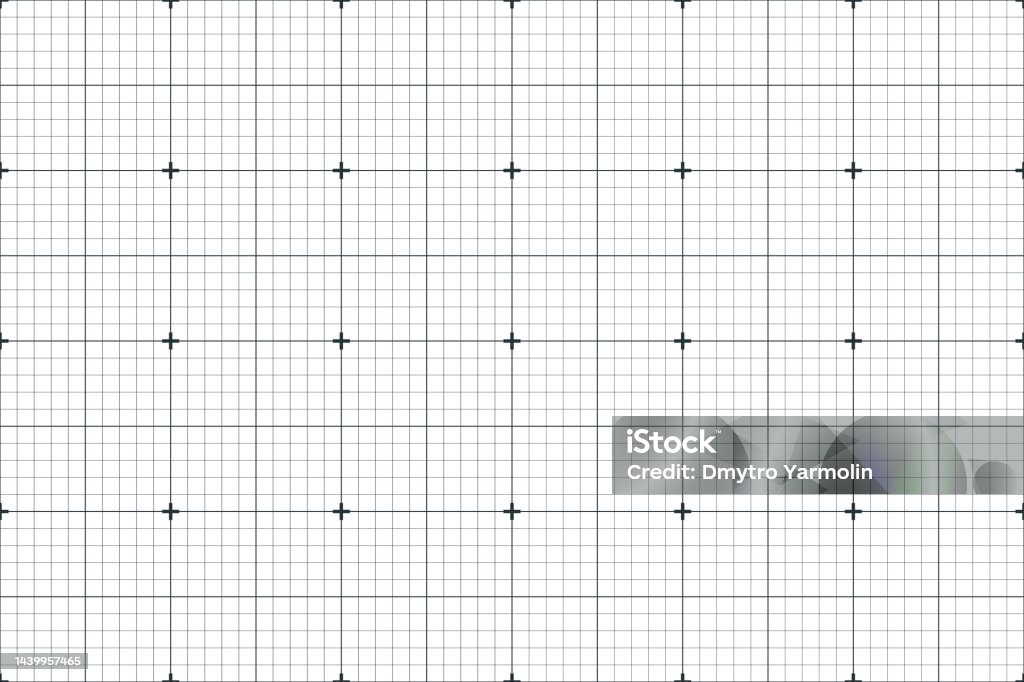 Graph Paper Seamless Pattern School Background Grey Millimeter Grid ...
