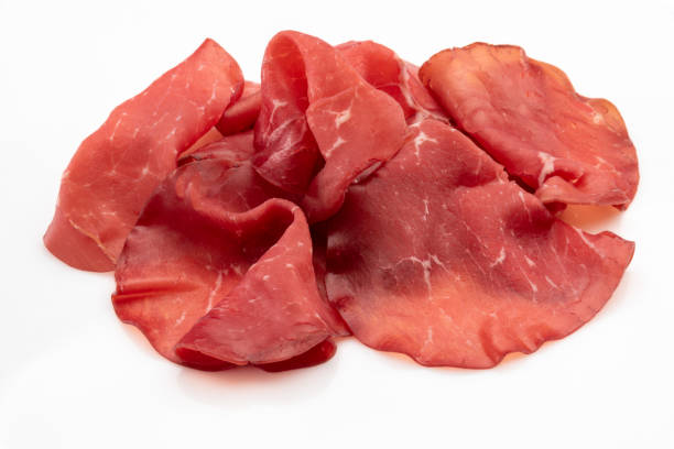 istock Bresaola salami slices 1439960876
