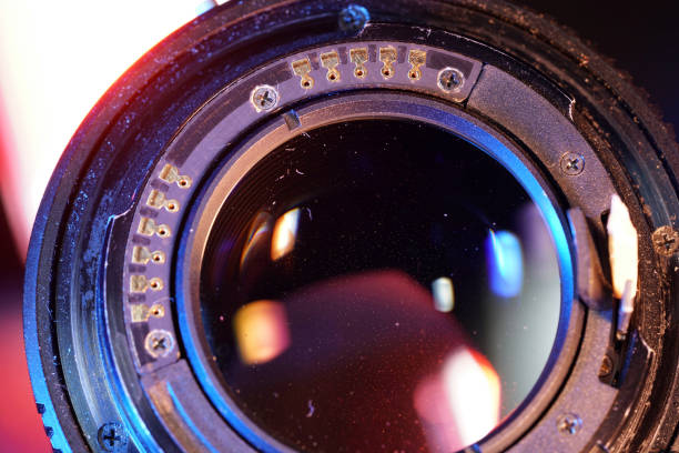 istock old photo camera with bellows and lens 1439971834