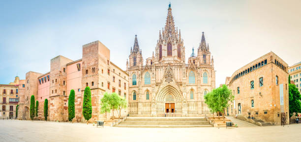 istock Gotic quarter of Barcelona 1439977288