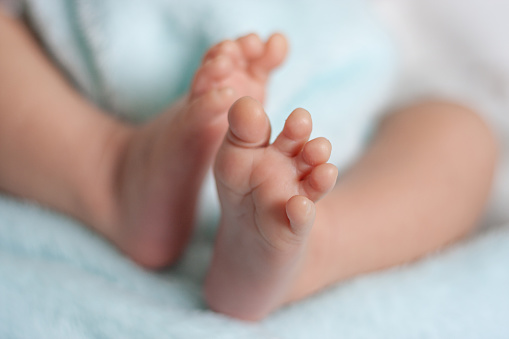 newborn feet