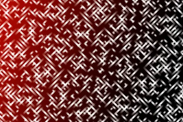Vector illustration of Incredible Maze stock photo, Japanese pattern Saaya Translated by Saaya, Abstract Geometric Pattern generative computational art illustration.