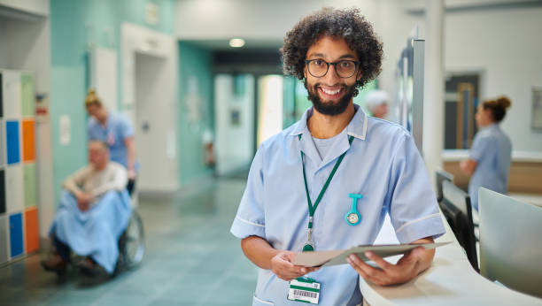 istock male nurse portrait 1440001983