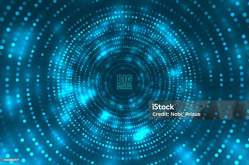 Data Collection Abstract Abstract Big Data Visualization Stock Illustration - Download Image Now ...