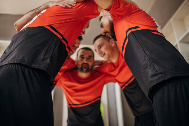 istock Soccer team before the game 1440005770