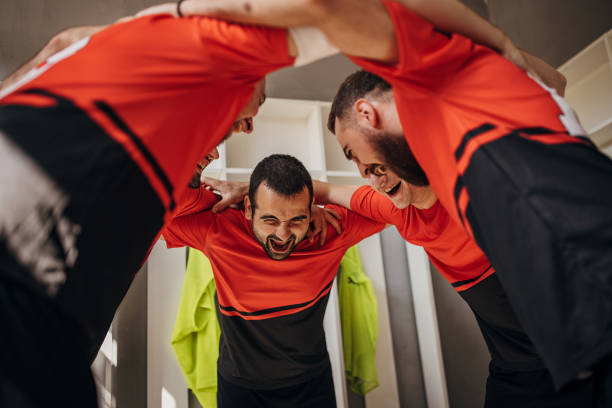 istock Soccer team before the game 1440005906