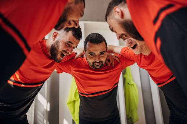 istock Soccer team before the game 1440006025