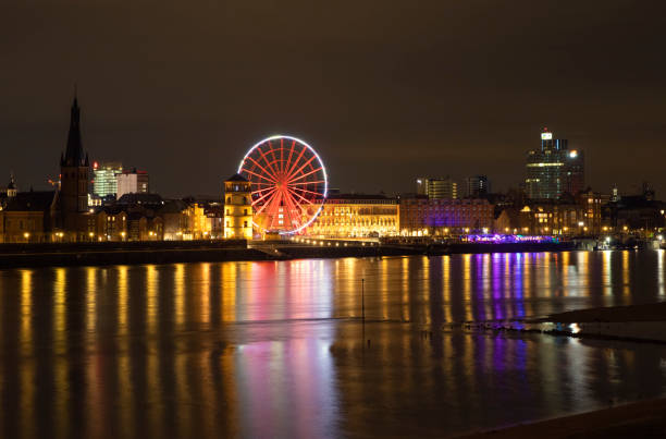istock night landscape city dusseldorf germany 1440007392