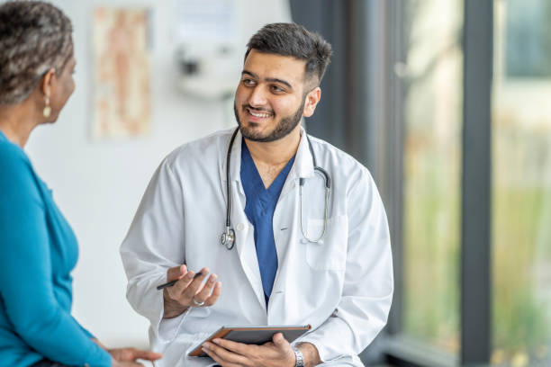 istock Doctor Meeting with a Senior Patient 1440007644