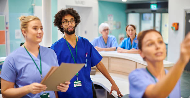 istock allocating beds on the ward 1440008299