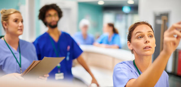 istock nurse station in accident and emergency 1440008348