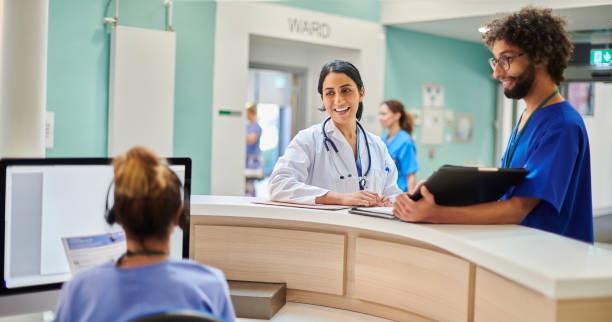 istock medical colleagues discussing 1440008823
