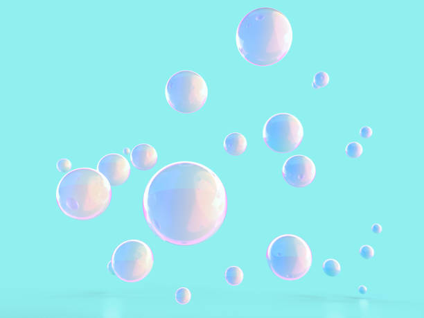 istock 3D illustration of rainbow colored soap bubbles 1440009628