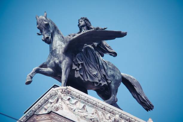 istock Historic statue in Vienna, Austria 1440012639