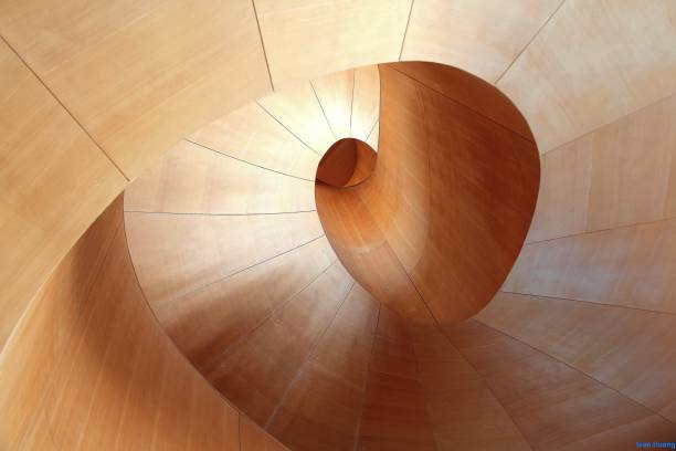 istock Amazing modern futuristic architecture design for a cool background or a wallpaper 1440013087