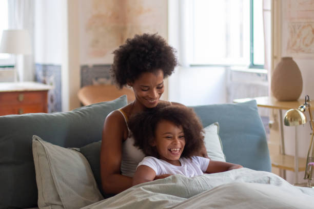 istock Happy mother and daughter spending time together 1440017379