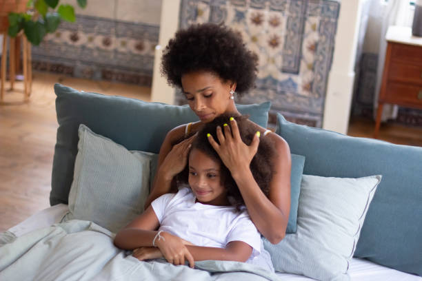 istock Pleased mother and daughter spending time together 1440017577