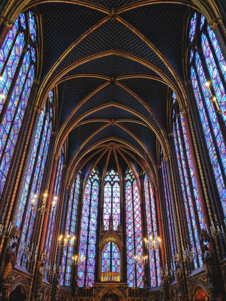 istock Vertical shot of a Catherdal view 1440019077