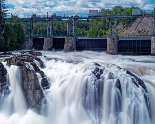 istock Hydroelectric dam Grand Falls, New Brunswick 1440022152