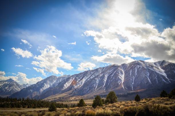 istock Low angle shot of Sierra Nevada mountain range 1440022949