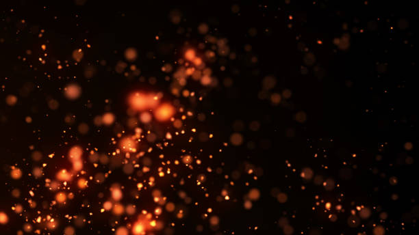 火花と火花の背景。タイトルの背景 - spark点のイラスト素材／クリップアート素材／マンガ素材／アイコン素材
