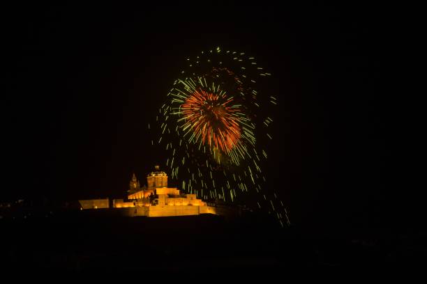 Fireworks festival in Malta
