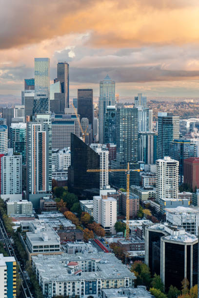 istock Aerial View of Seattle Skyline 1440048246