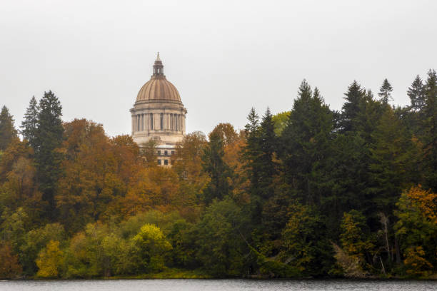 istock Scenic Autumn Landscape in Olympia, Washington 1440050917