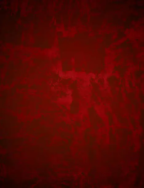 Photo of beautiful abstract grunge decorative concrete red stucco wall background. art rough stylized texture banner used as background for christmas concept. vignette background.