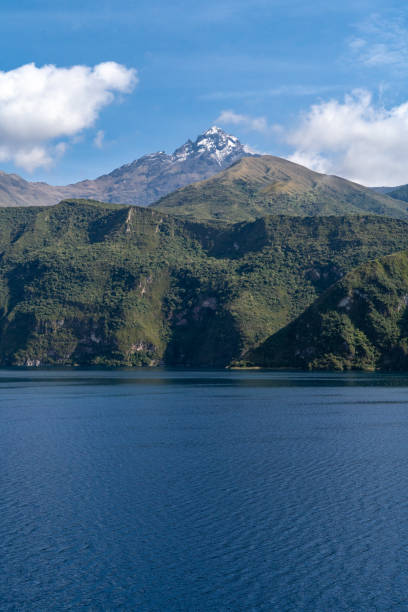 istock Beautiful lagoon next to a volcano 1440061421
