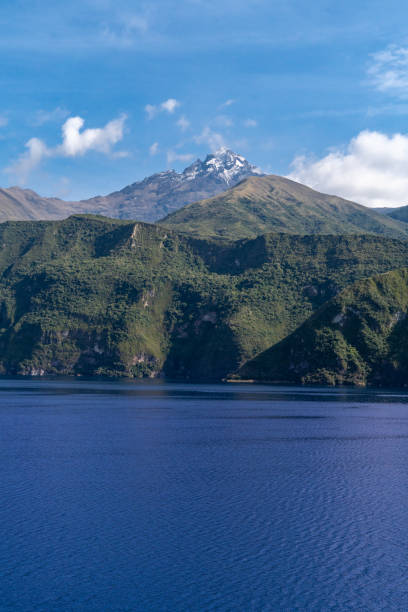 istock Beautiful lagoon next to a volcano 1440064615