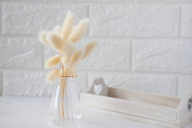 istock Dried flowers in vase, home decor 1440064868