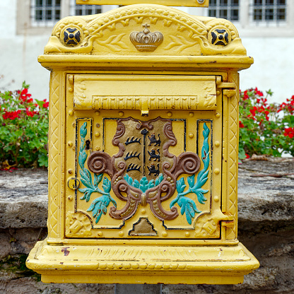 historical mailbox in germany