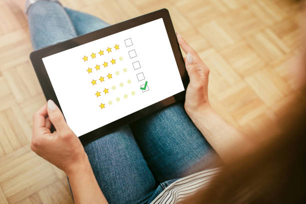 istock One star review. Internet satisfaction survey. Unsatisfied customer background. Low quality review. Rate us site. Customer rating background. 1440071724