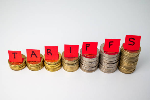 istock Stacks of coins and 