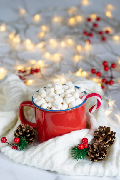 istock Christmas hot chocolate with marshmallow 1440087652