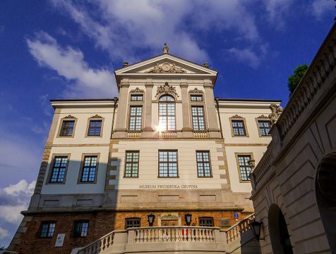 Warsaw, Poland - August 14, 2022: View of the Museum of Fryderyk Chopin.