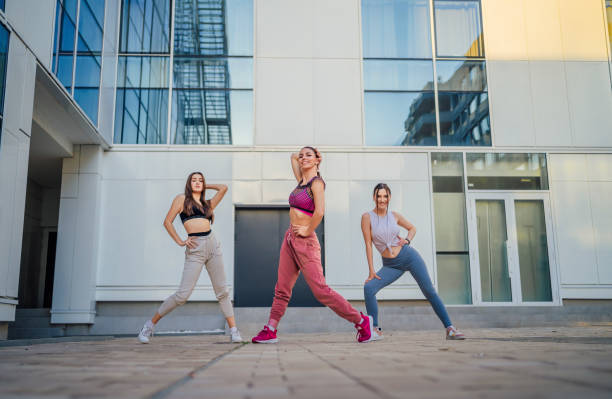 istock Three female dancers outdoors 1440092332