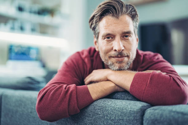 istock Headshot of a middle aged man 1440099691