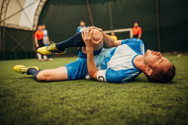 istock Soccer player got injured 1440100266