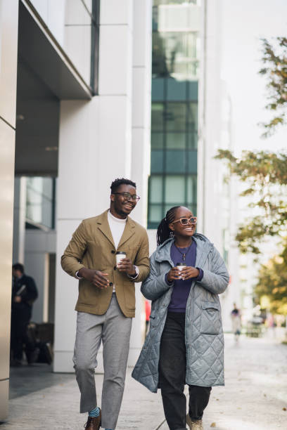 istock Handsome young black couple having a walk 1440103877