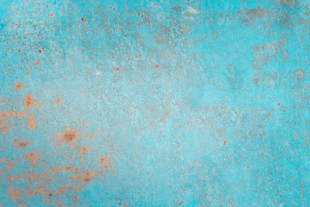 istock turquoise surface rusted texture metal corrosion 1440111182